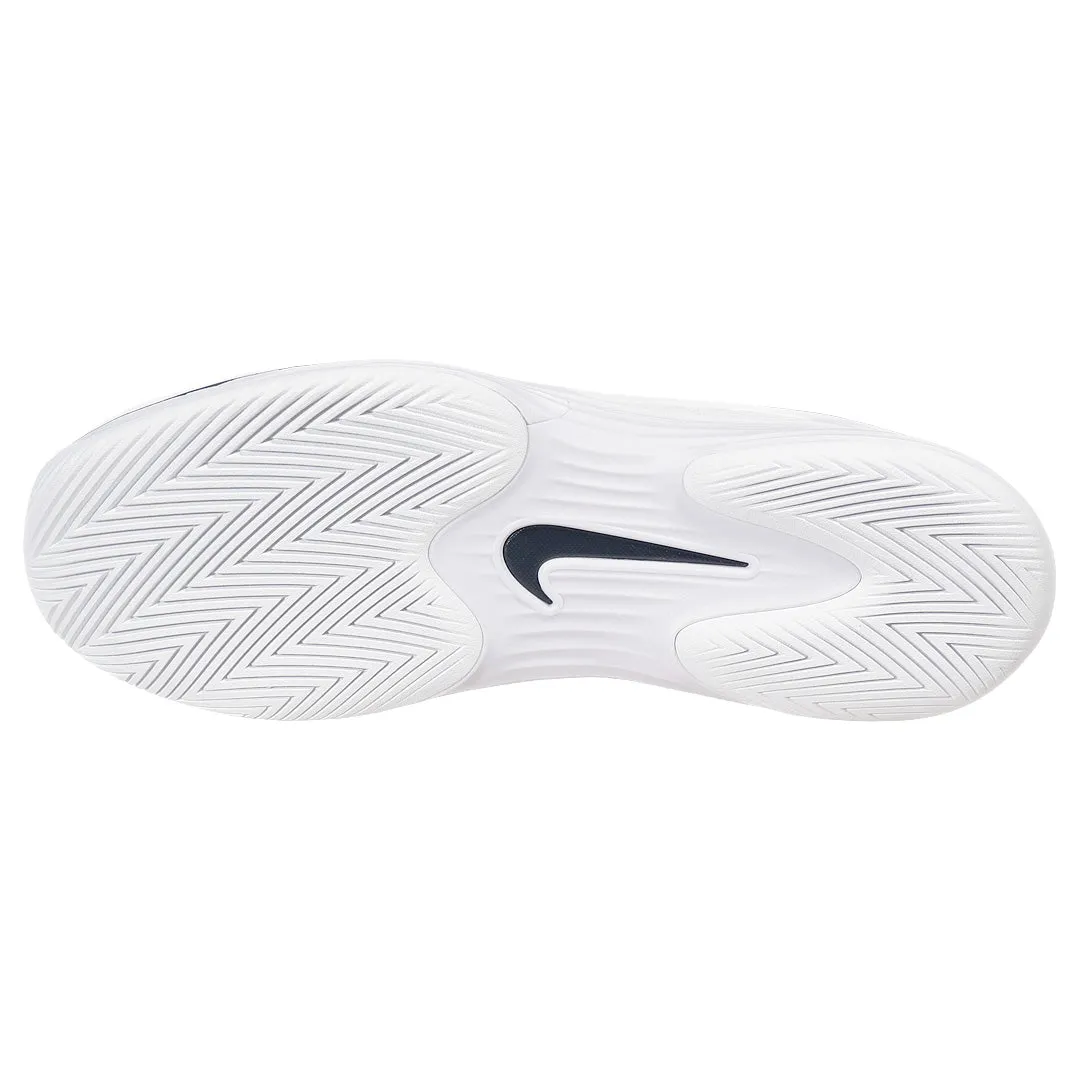 Nike Men's Air Zoom Vapor 12 - White/Midnight Navy Step Comfort