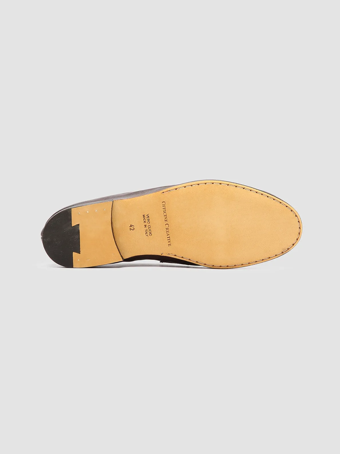 Street Chic Cushion Feel AIRTO 001 - Brown Leather Penny Loafers