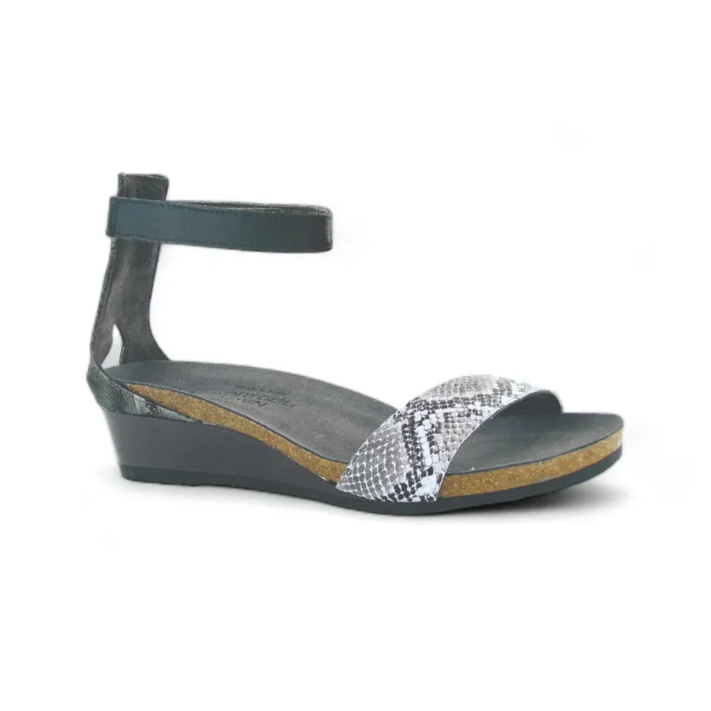 Pixie Sandal (5016) -   Grey Cobra Sleek Finish