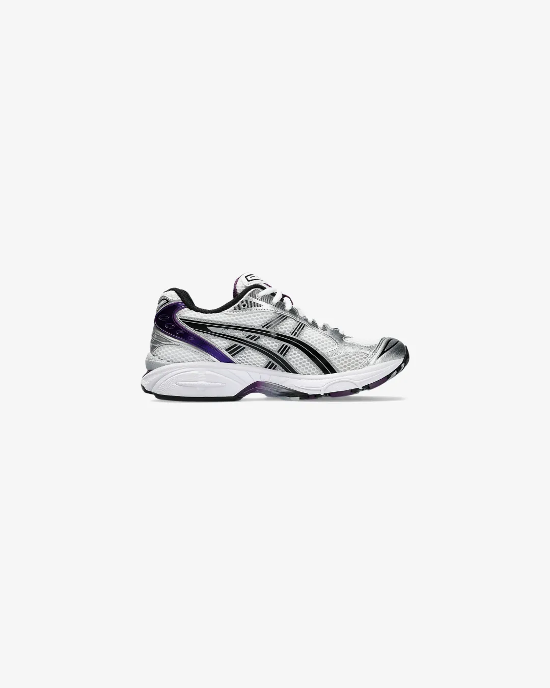 running for fitness office workers' shoes Asics Gel-Kayano 14 Silver/Grape Sneakers