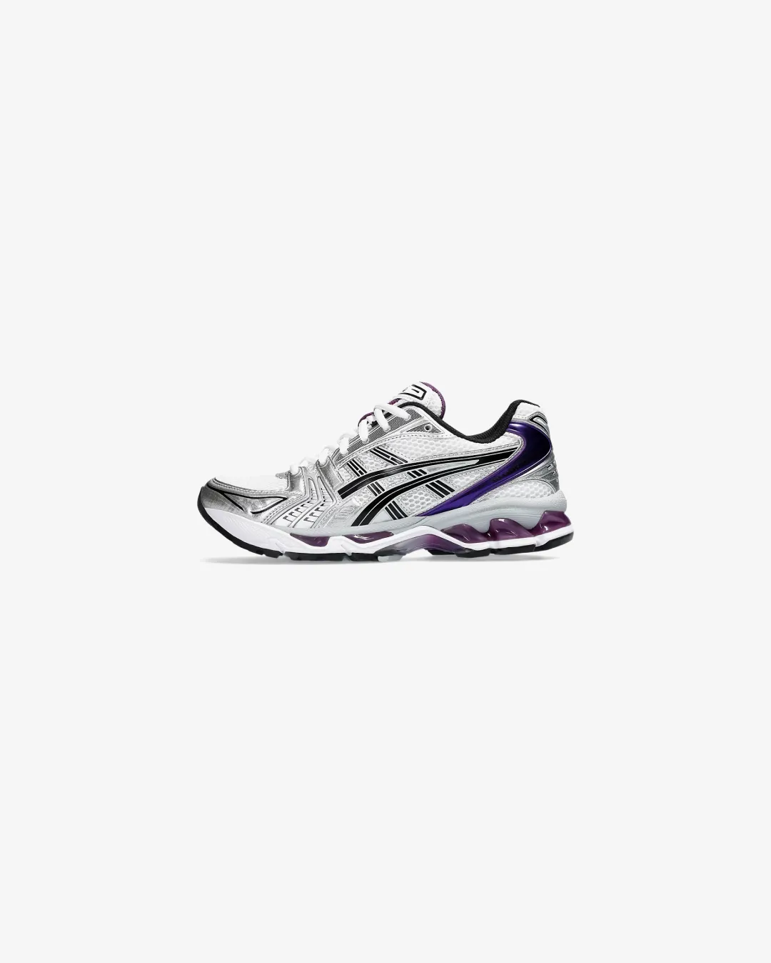 Asics Gel-Kayano 14 Silver/Grape Sneakers Outdoor