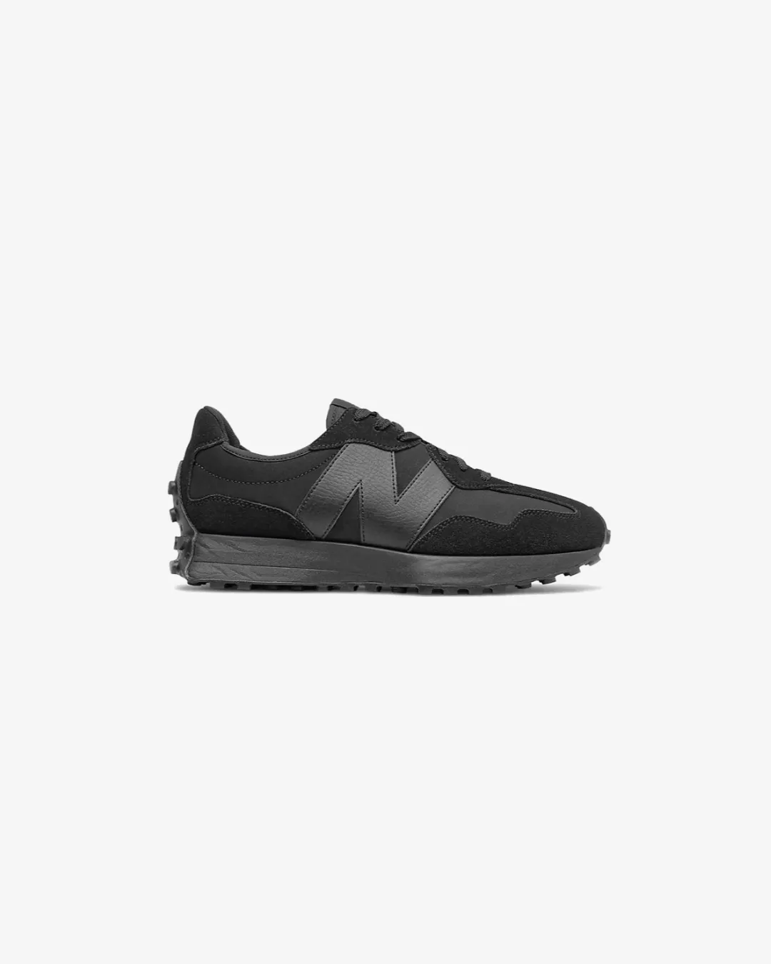 New Balance 327 Triple Black Sneakers bead - decorated running gear