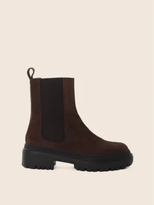 Hard Trail Corticella Brown Suede Unlined Boot