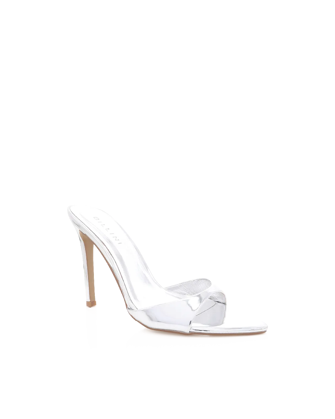 Glam Heeled Sandals QUINBY - SILVER CHROME