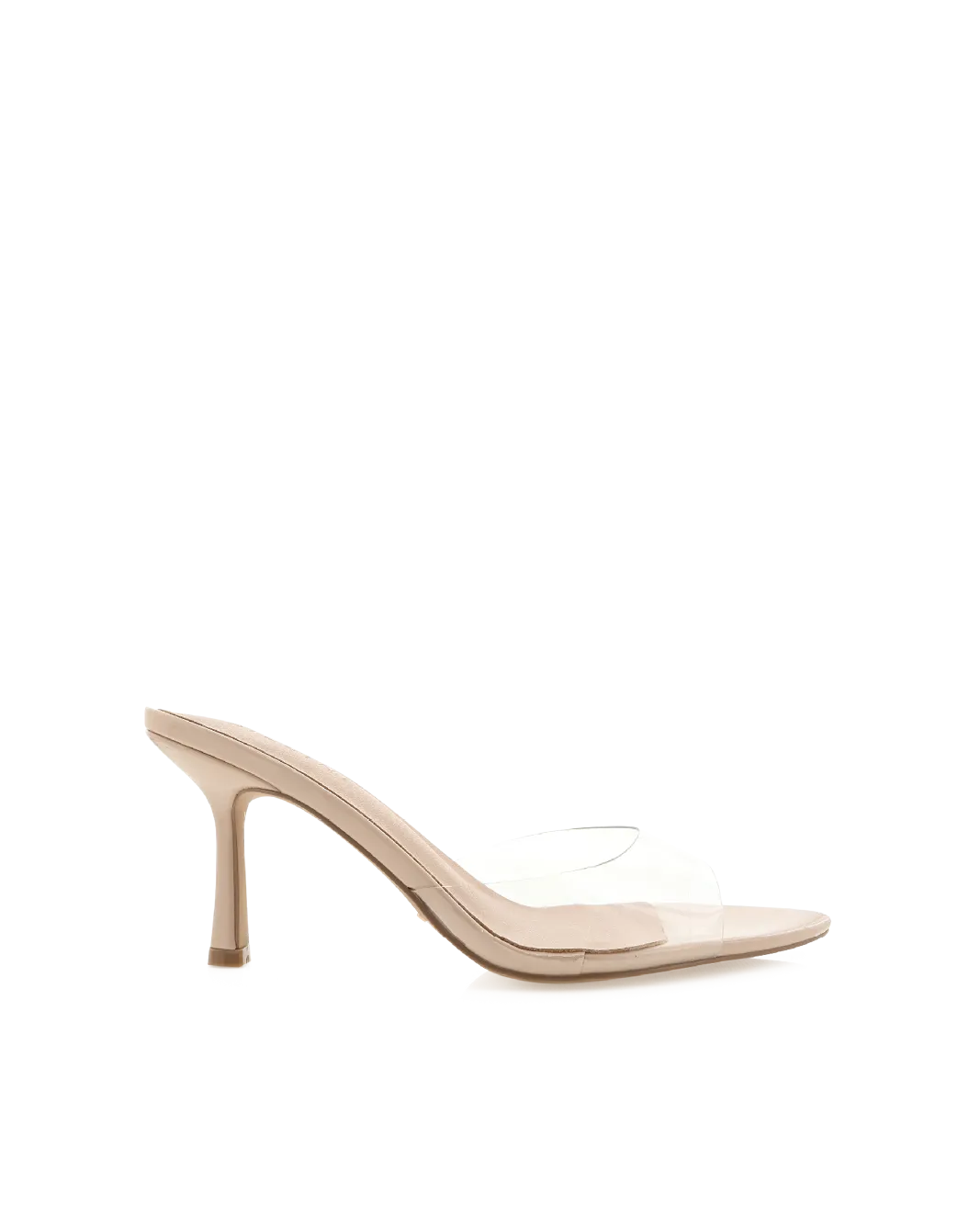 Trendy Platform Heels XAYANA - NUDE PATENT-CLEAR