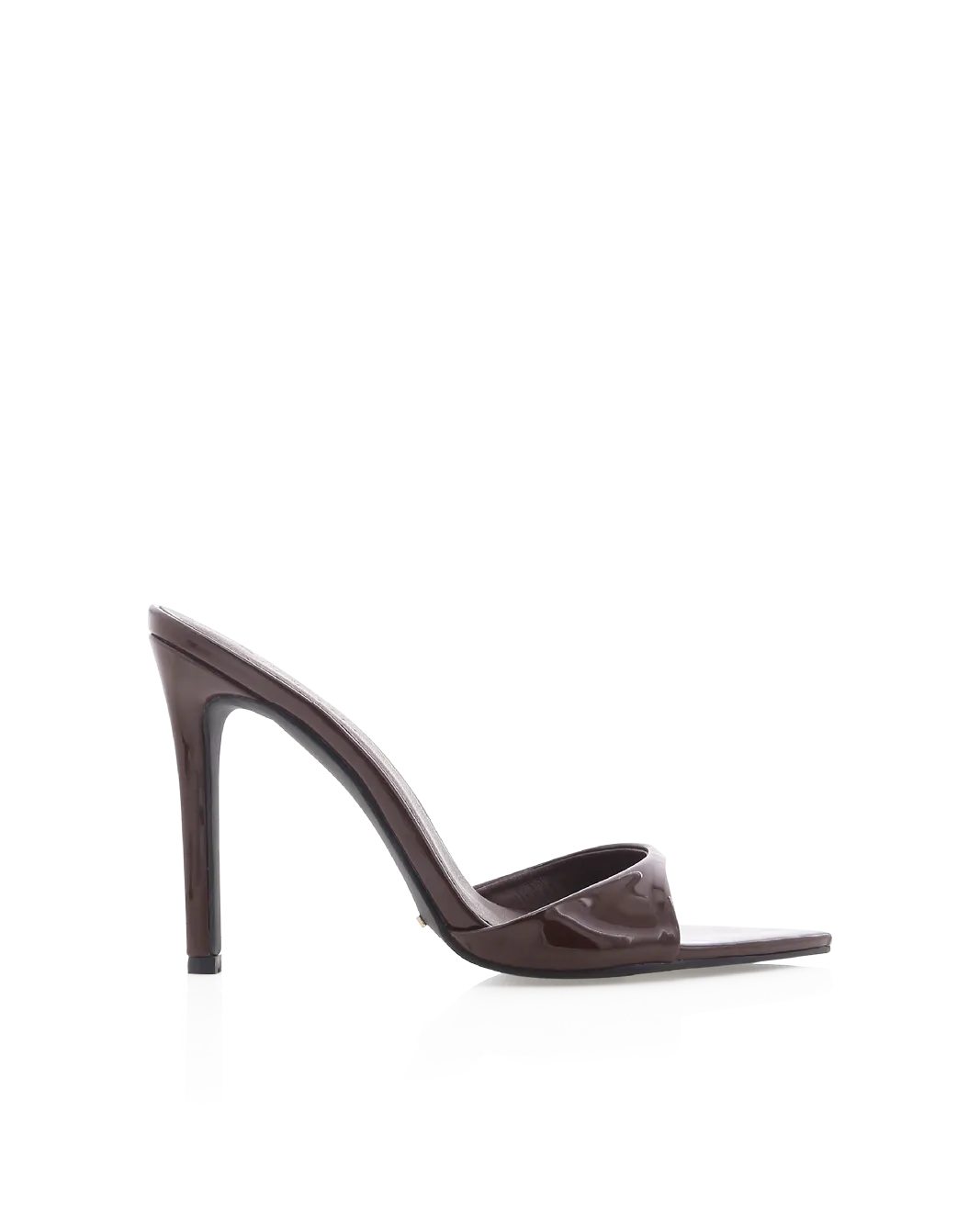 QUINBY - CHOCOLATE PATENT Removable insole