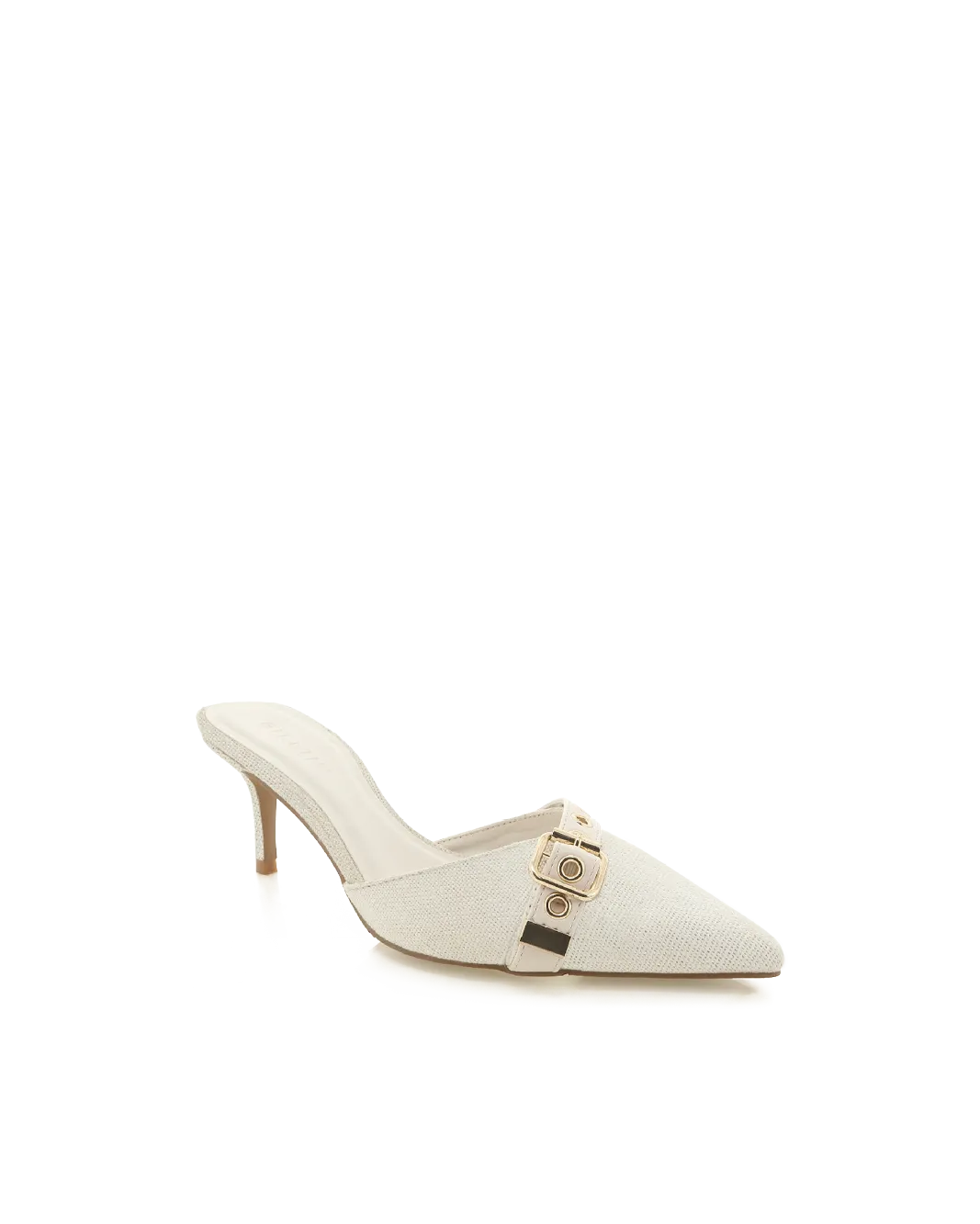 DAIJA - IVORY LINEN Leather Upper