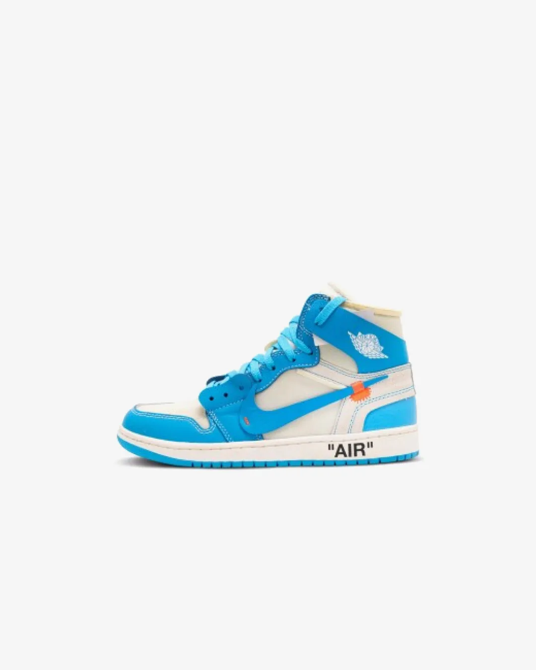 Nike Air Jordan 1 x Off-White NRG ??UNC?? ?C White/Dark Powder Blue design Dinner Look