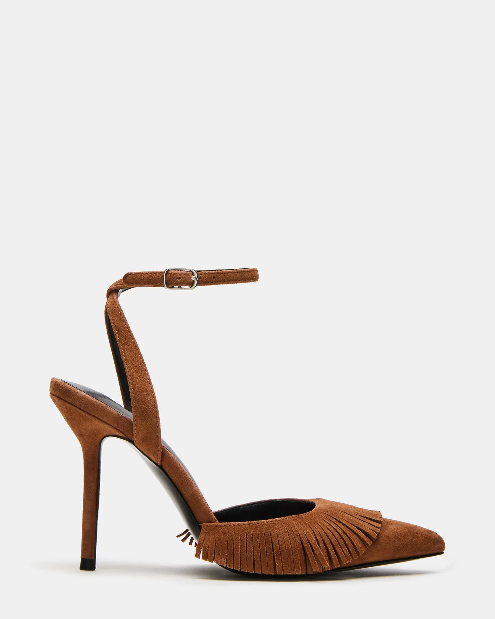 QUALLEY CHESTNUT SUEDE Fall Heels Pivot Point