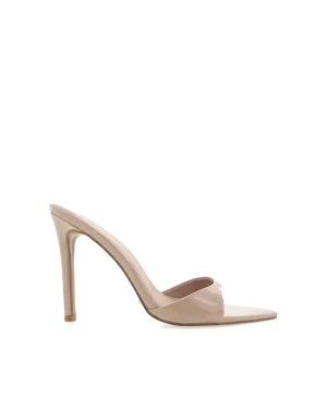 QUINBY - LATTE PATENT Chic Pumps Pointed Toe Shoes