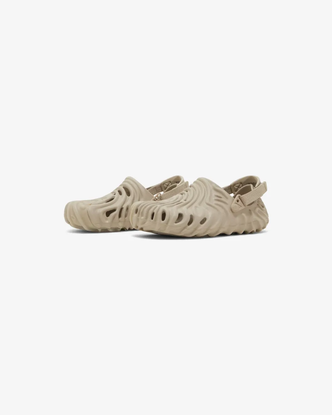 multi - directional traction shoes Early morning essential Crocs Salehe Bembury x Pollex Clog - Horchata 'Cream'