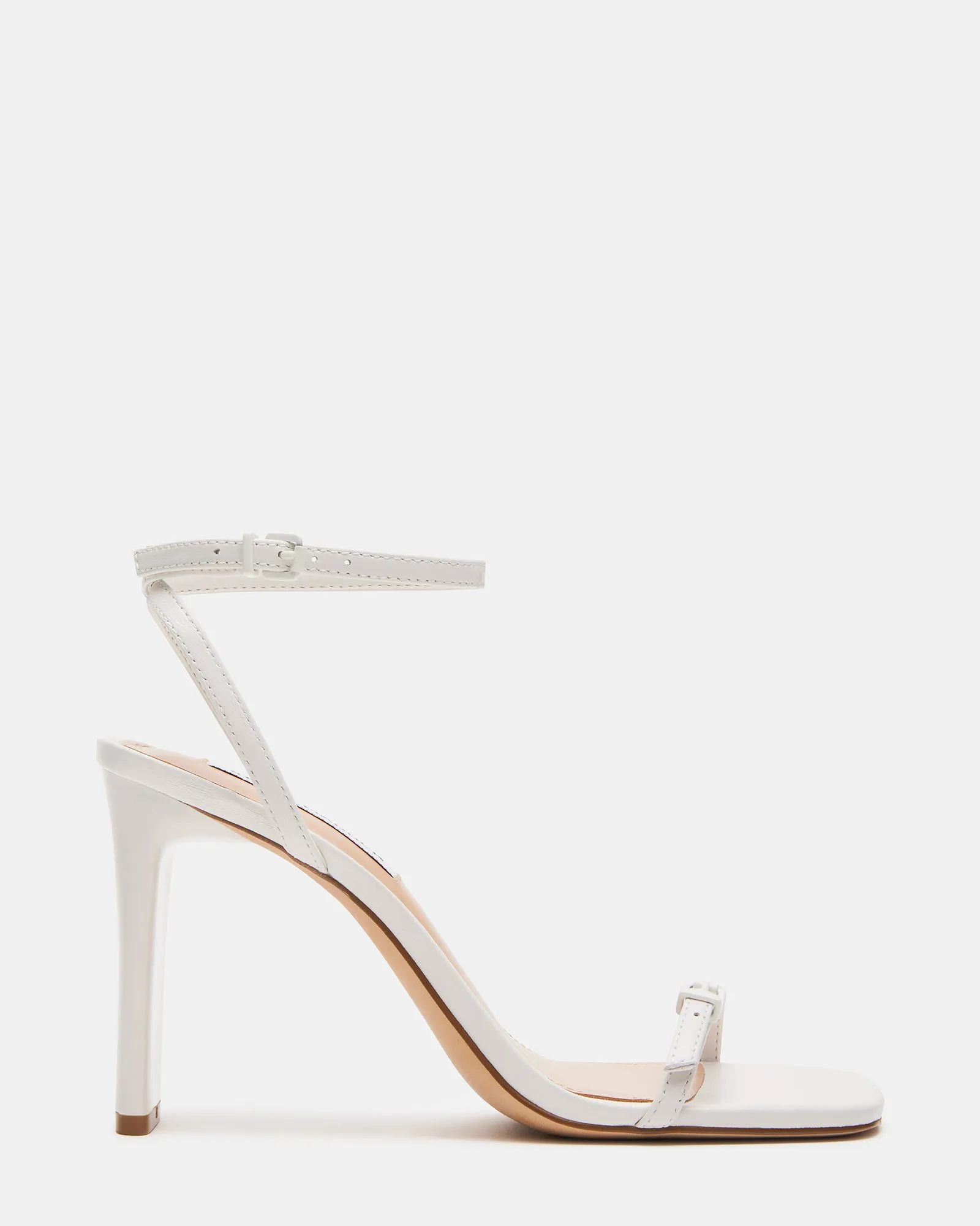 AILENE WHITE LEATHER Wedding Party Shoes