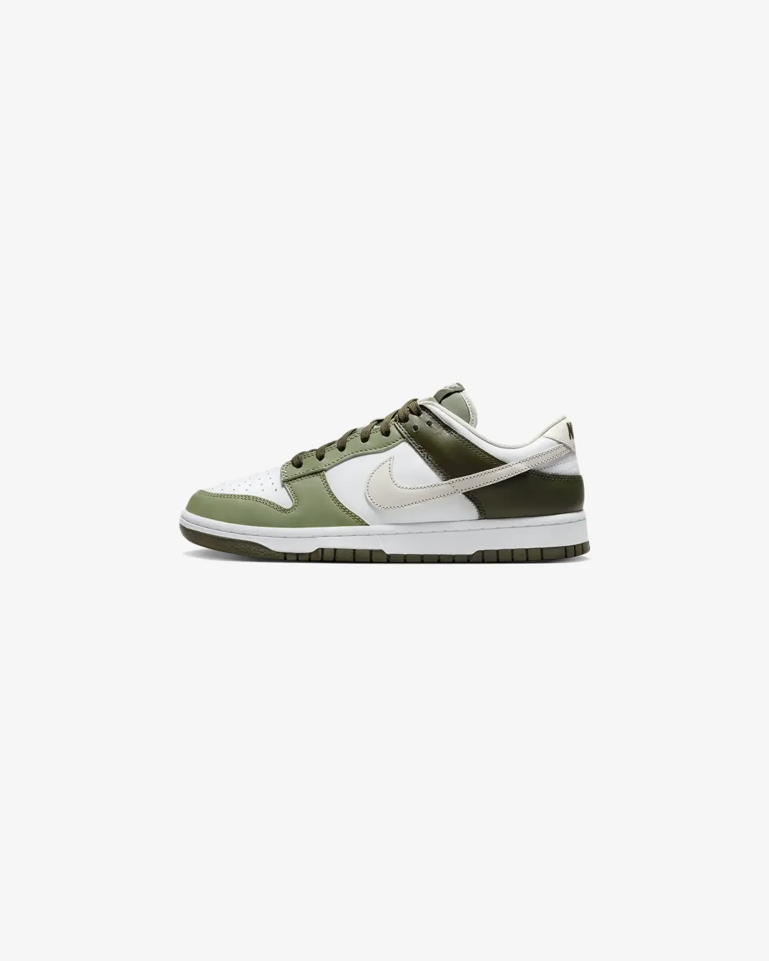 Nike SB Dunk Low ??White Oil Green?? Sneakers cushioned synthetic shoes