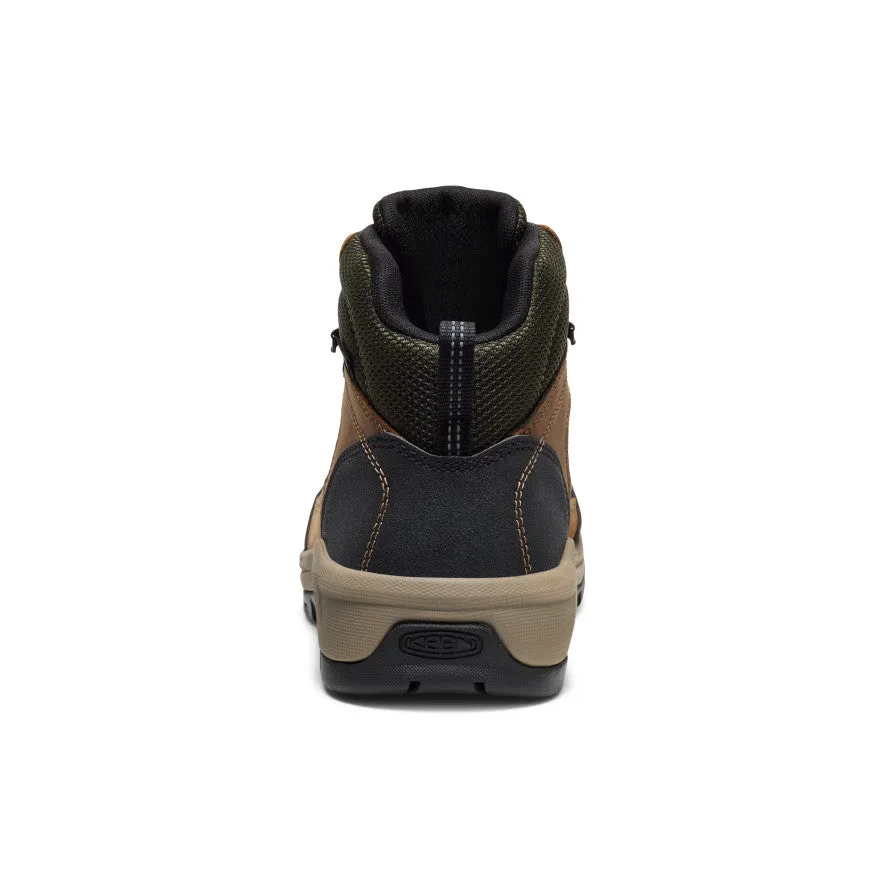 Urban Casual Men's Skokie Waterproof Work Boot (Soft Toe)  |  Forest Night/Black