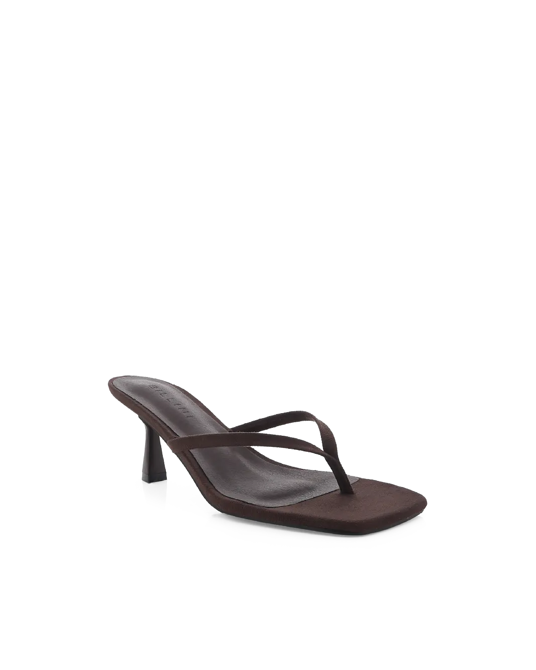 XAMI - DARK CACAO SUEDE High Heel Shoes Soft Interior