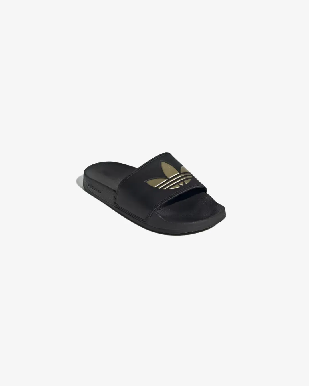 impact - resistant midsole shoes running for a new experience Adidas Adilette Lite Slides In Core Black And Matte Gold