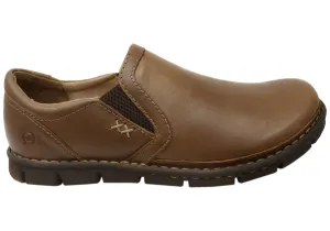 Outstanding Born Mens Sawyer Leather Comfortable Slip On Shoes