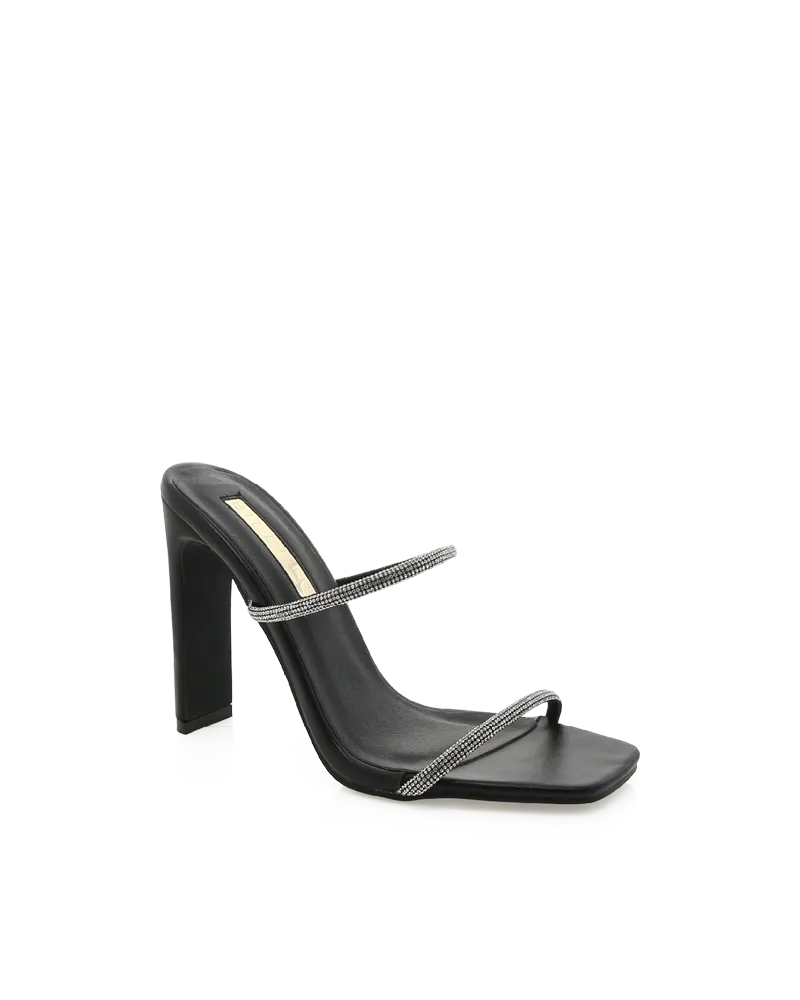 Slip On YOLA - DIAMANTE-BLACK