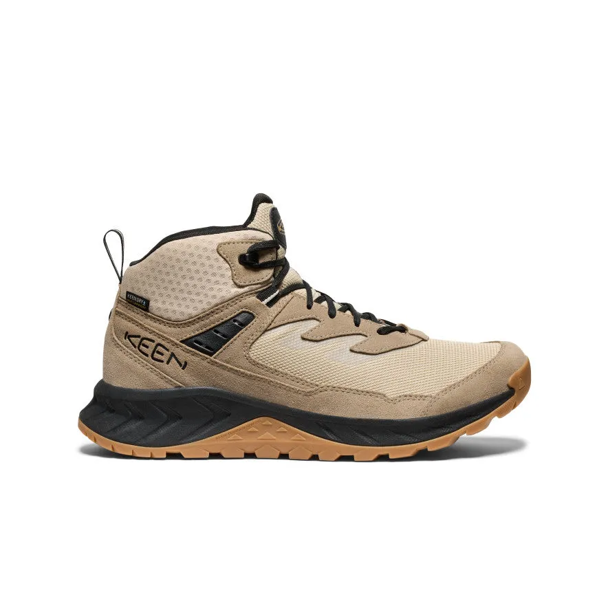 Cushion Zone Men's Hightrail Waterproof Wide Hiking Boot  |  Brindle/Oak Buff