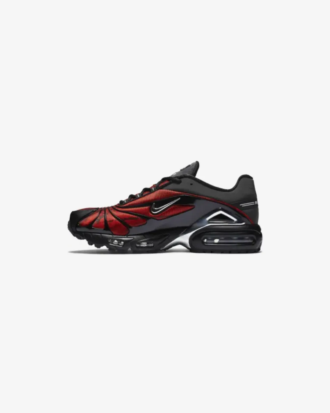 Skepta x Nike Airmax Tailwind 5 ??Chrome Red' Sneakers Flexible Upper