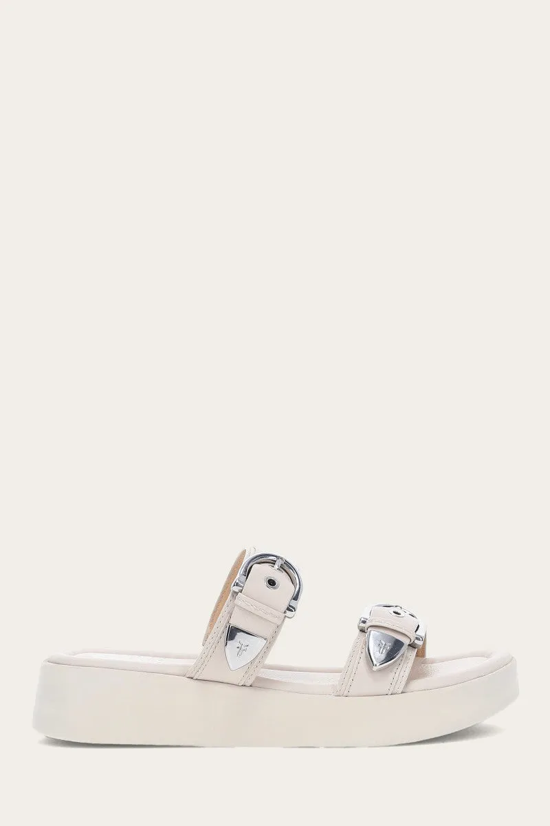 Strong Stitching Maya Buckle Sandal