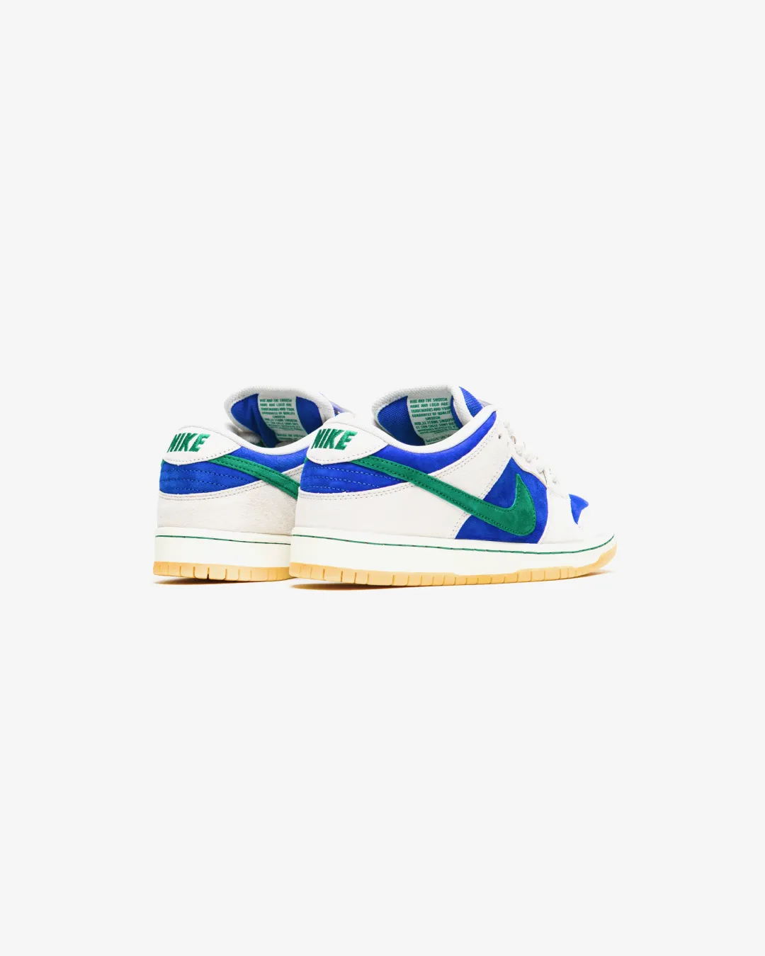 Nike SB Dunk Hyper Royal 'Malachite' Sneakers Gold Tone Court Fast