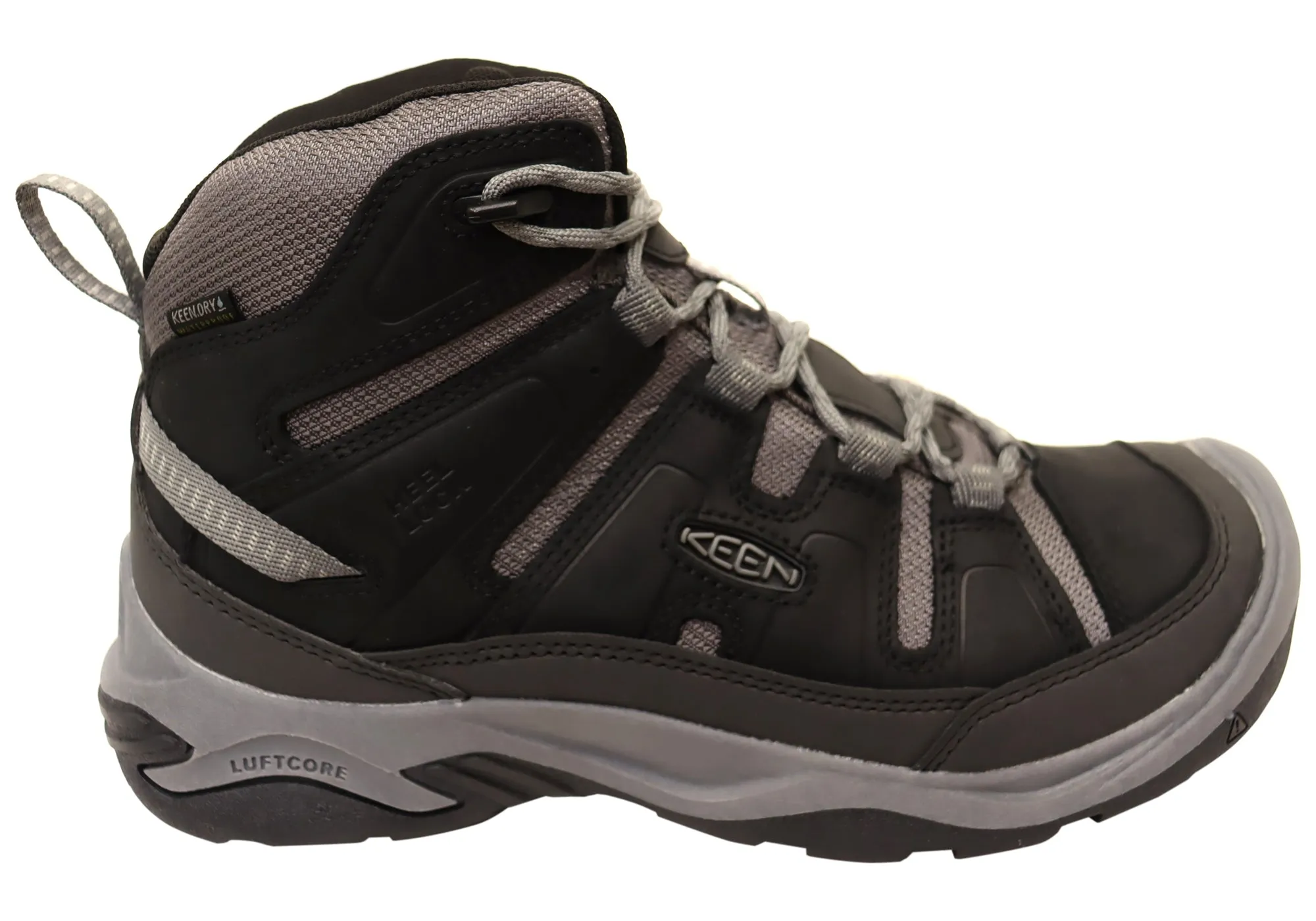 Sole Soft Keen Circadia Mid Waterproof Mens Leather Wide Fit Hiking Boots