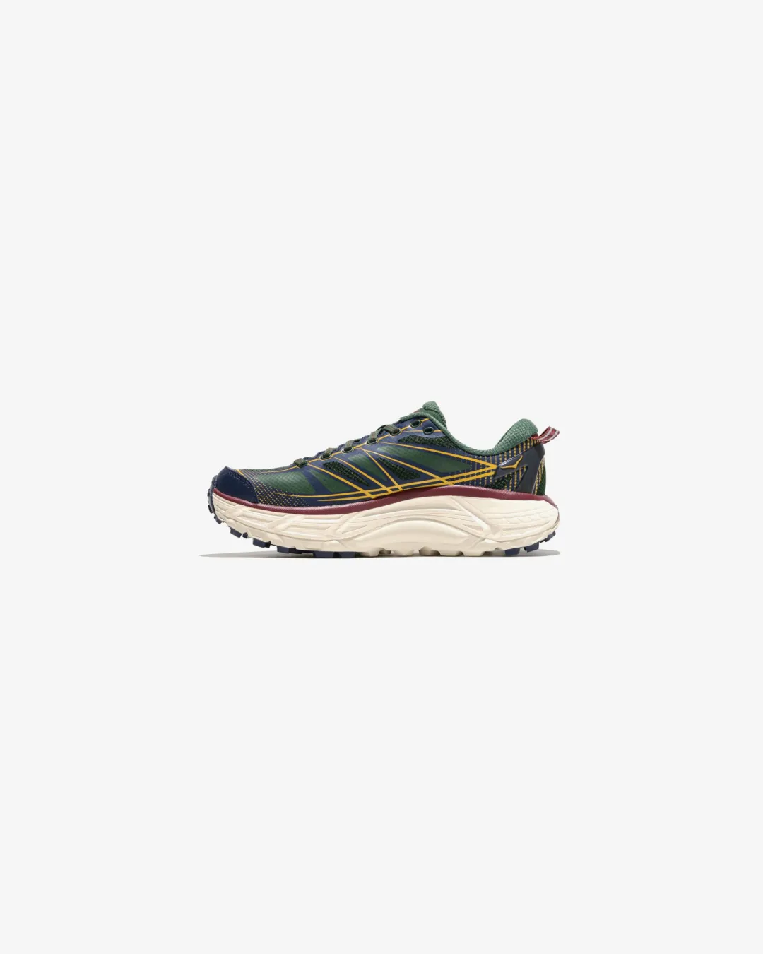 Hoka Mafate Speed 2 "Mountain View / Outer Space" Sneakers athletic footwear for running running in a ravine area shoes