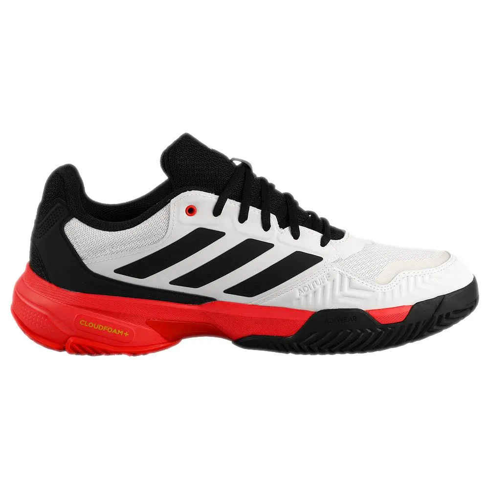 Fashion Basics adidas Men's CourtJam Control 3 - White/Lucid Red