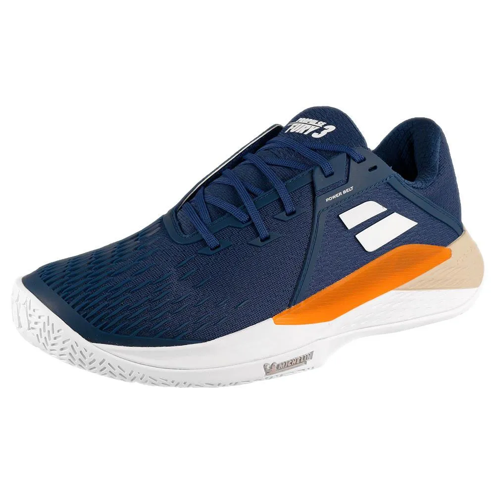 Iconic arch Babolat Men's Propulse Fury 3 - Mombeo Blue