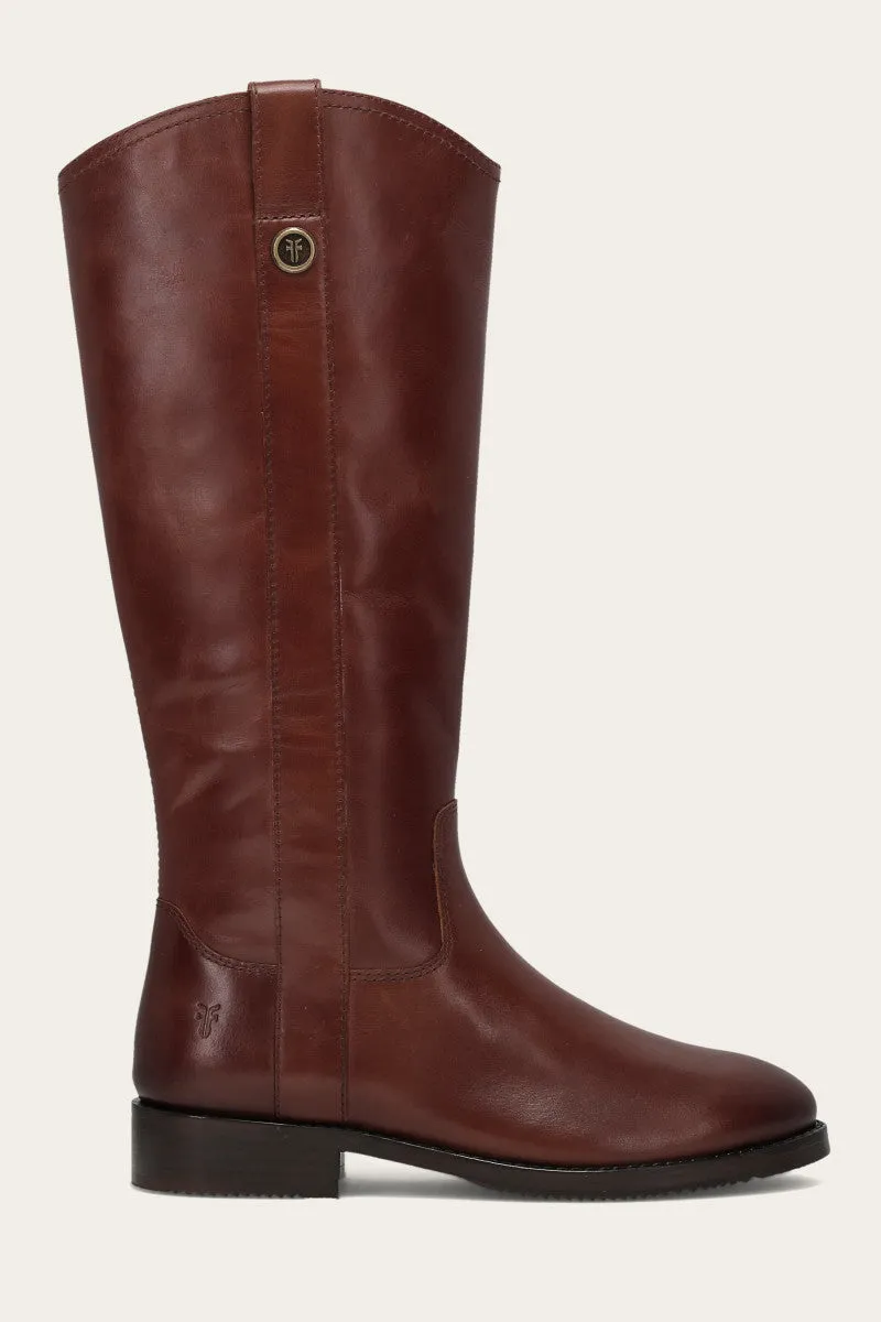 Melissa Button Tall Inside Zip pool shoes