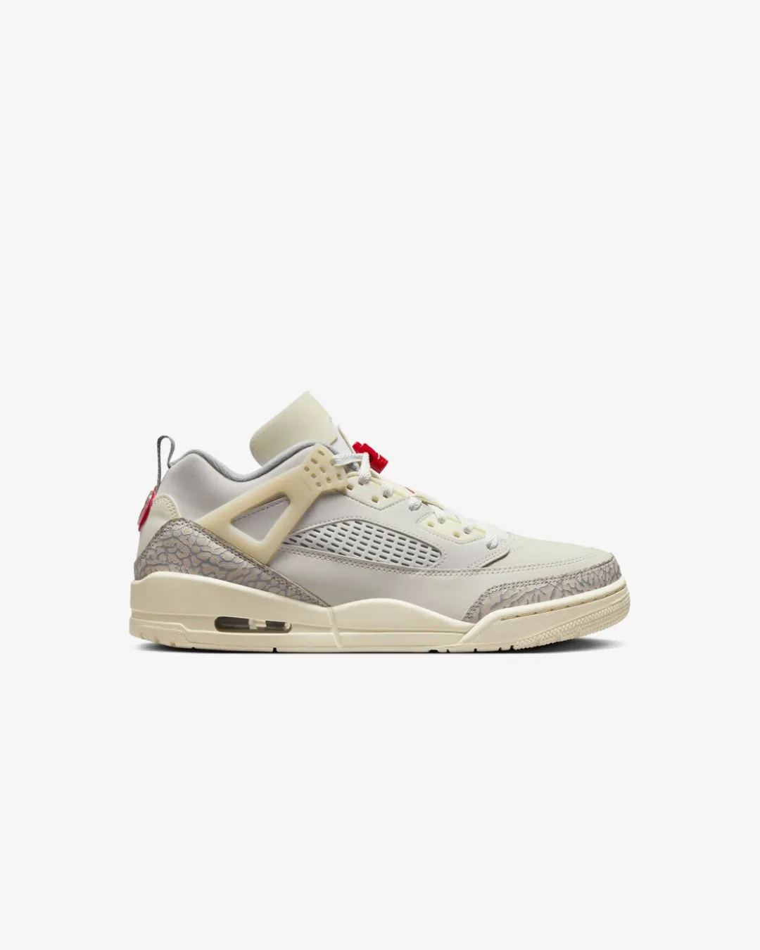 Air Jordan Spizike Low "Sail/Coconut Milk" Sneakers running in a Pilates studio shoes
