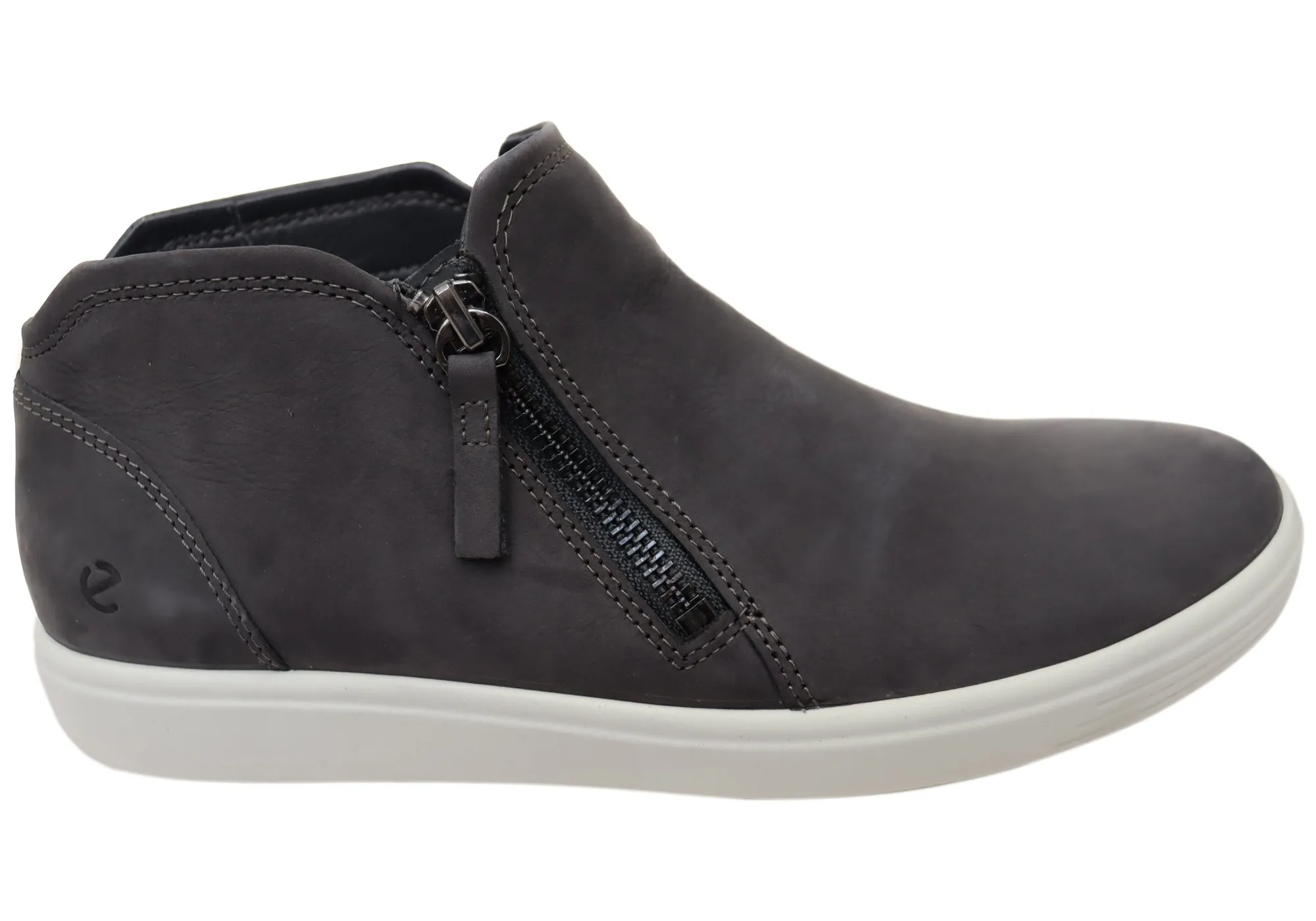 Smart Look ECCO Womens Soft 7 Womens Comfortable Nubuck Leather Ankle Boots