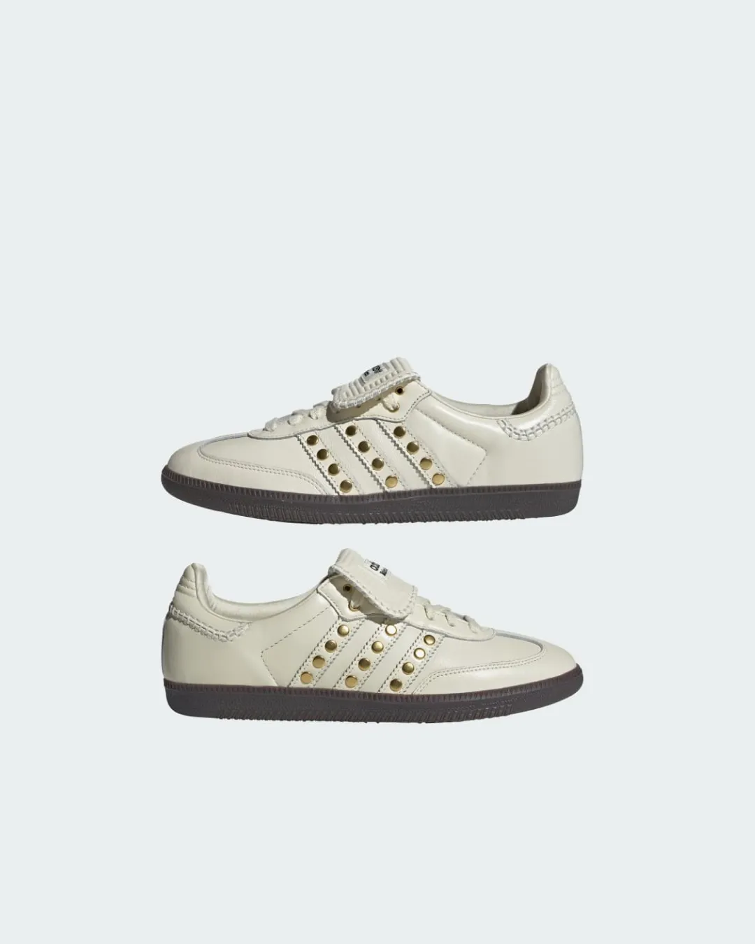 sailing shoes Wales Bonner x Adidas Samba OG ??Studded Pack - Cream/White