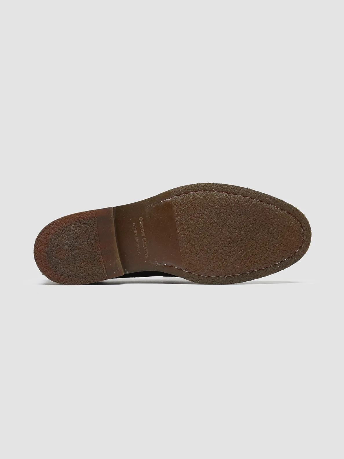 Supportive Traction Cushioned Sole OPERA FLEXI 101 - Brown Suede Penny Loafers