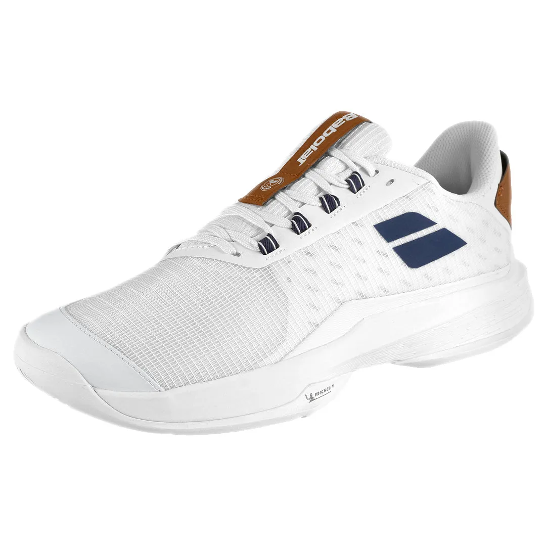 Cushioned Comfort Elevated durability Babolat Men's Jet Tere 2 - Wimbledon - White/Blue Navy