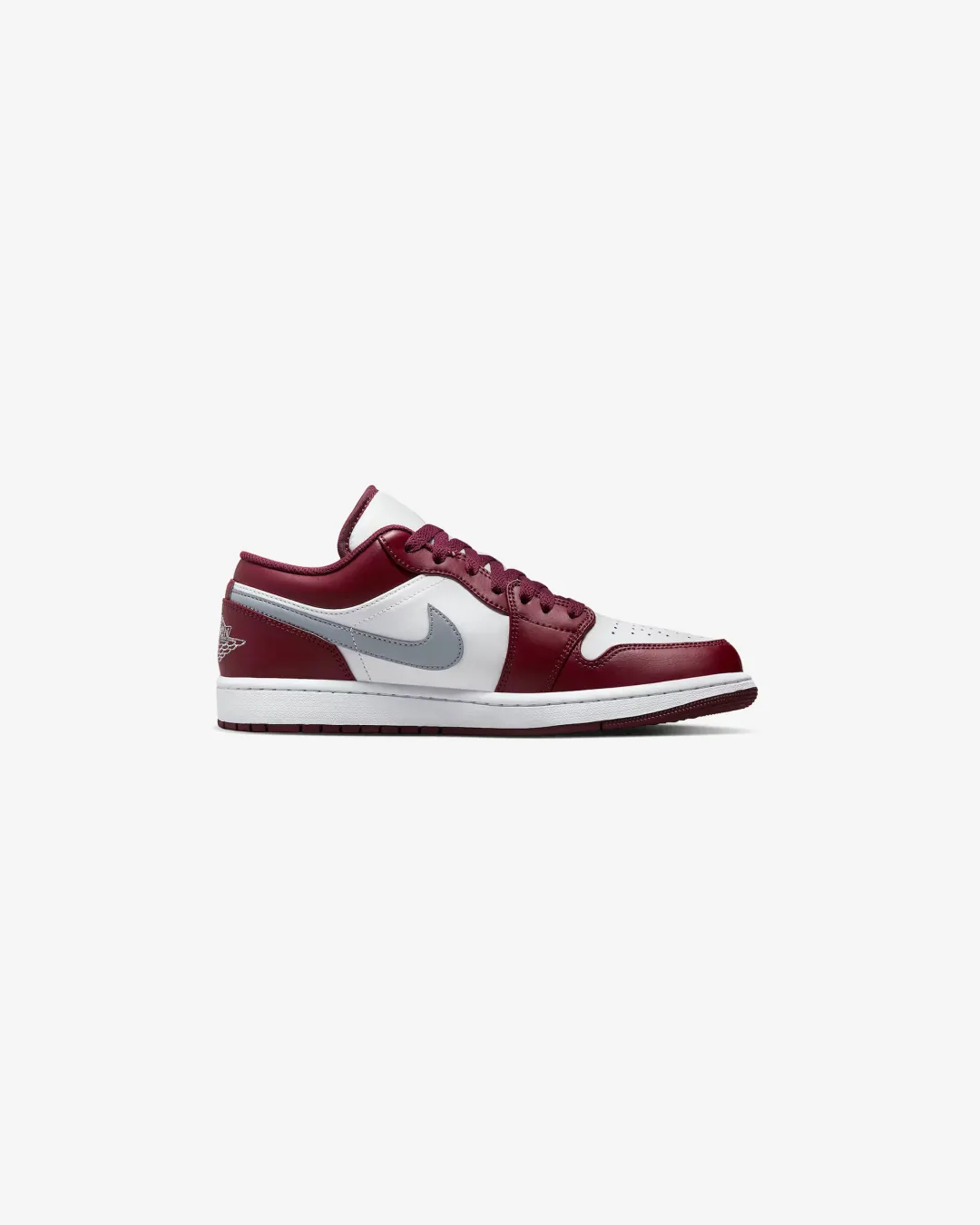Heat Free French Soft Air Jordan 1 Low "Bordeaux" Sneakers