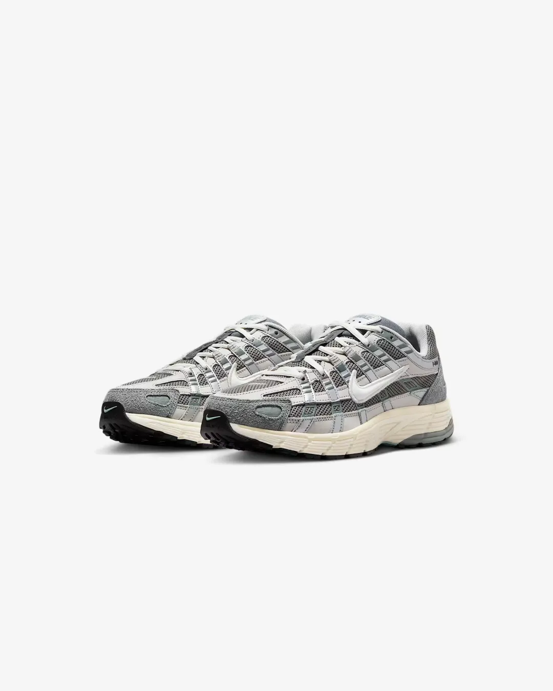 ground - feel shoes Satisfaction - guaranteed Nike P-6000 Flat Pewter/Light Iron Ore/Metallic Silver/White
