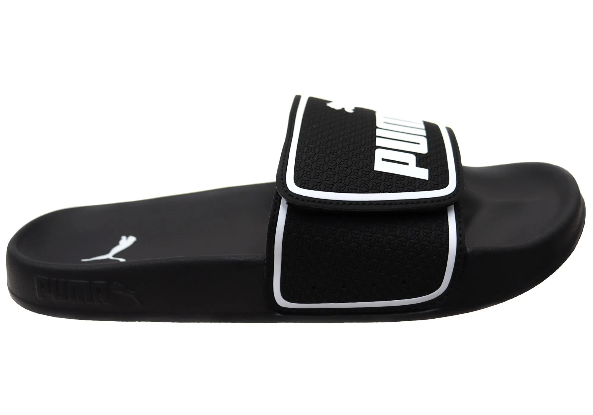 Puma Mens Leadcat 2.0 V Comfortable Slides Sandals Designer Look Clean Lines