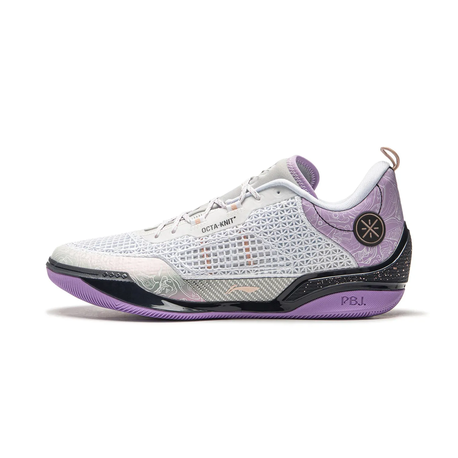 Wade 808 4 Ultra "White Purple" Player Speed Comfort Lining