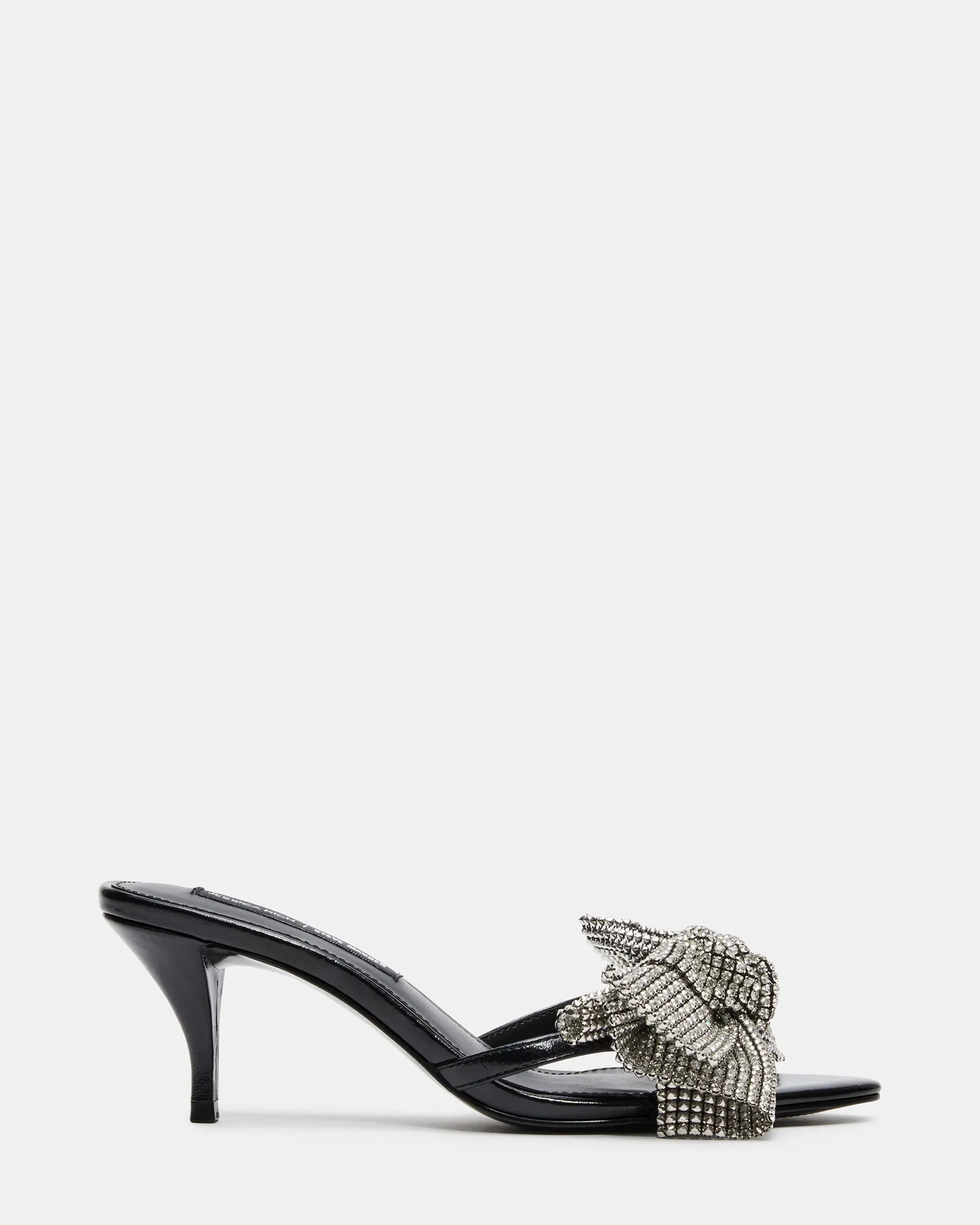 Fashion High Heels for Women Supportive Footbed AURORA BLACK/SILVER