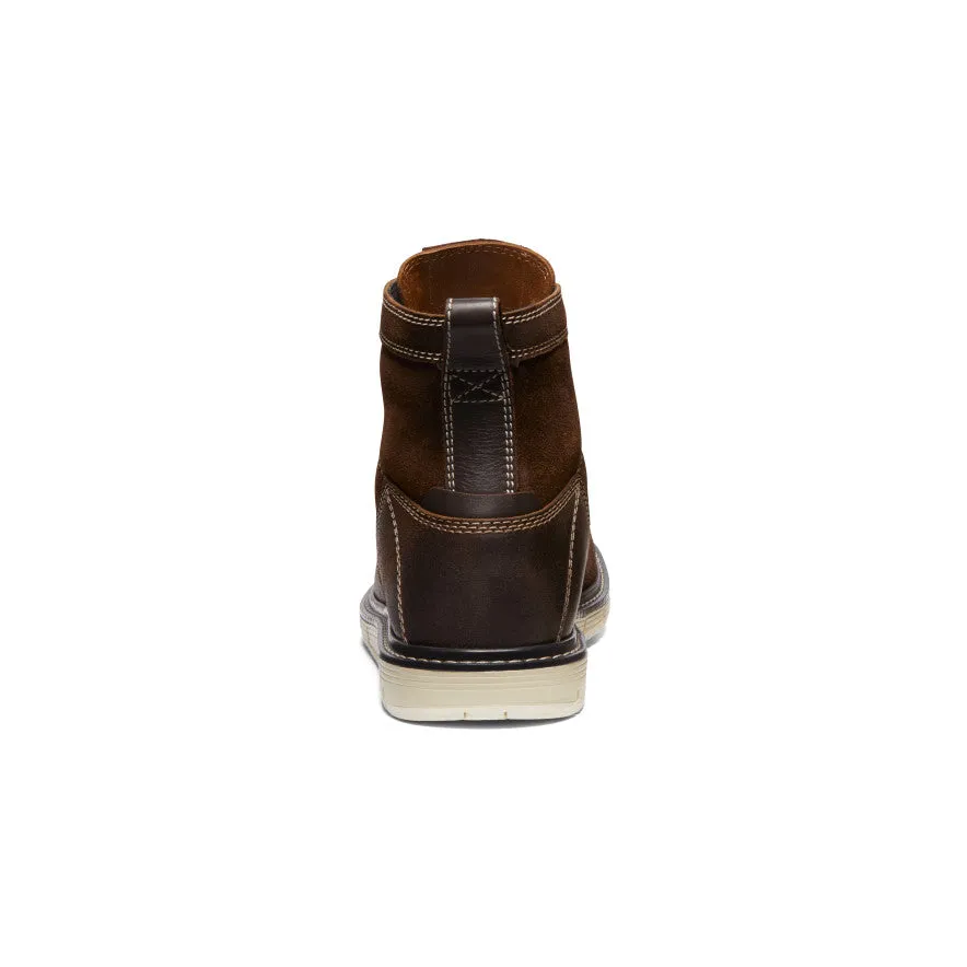 Men's San Jose 6" Boot (Soft Toe)  |  Coffee Bean/Star White Work Approved Zipper Closure