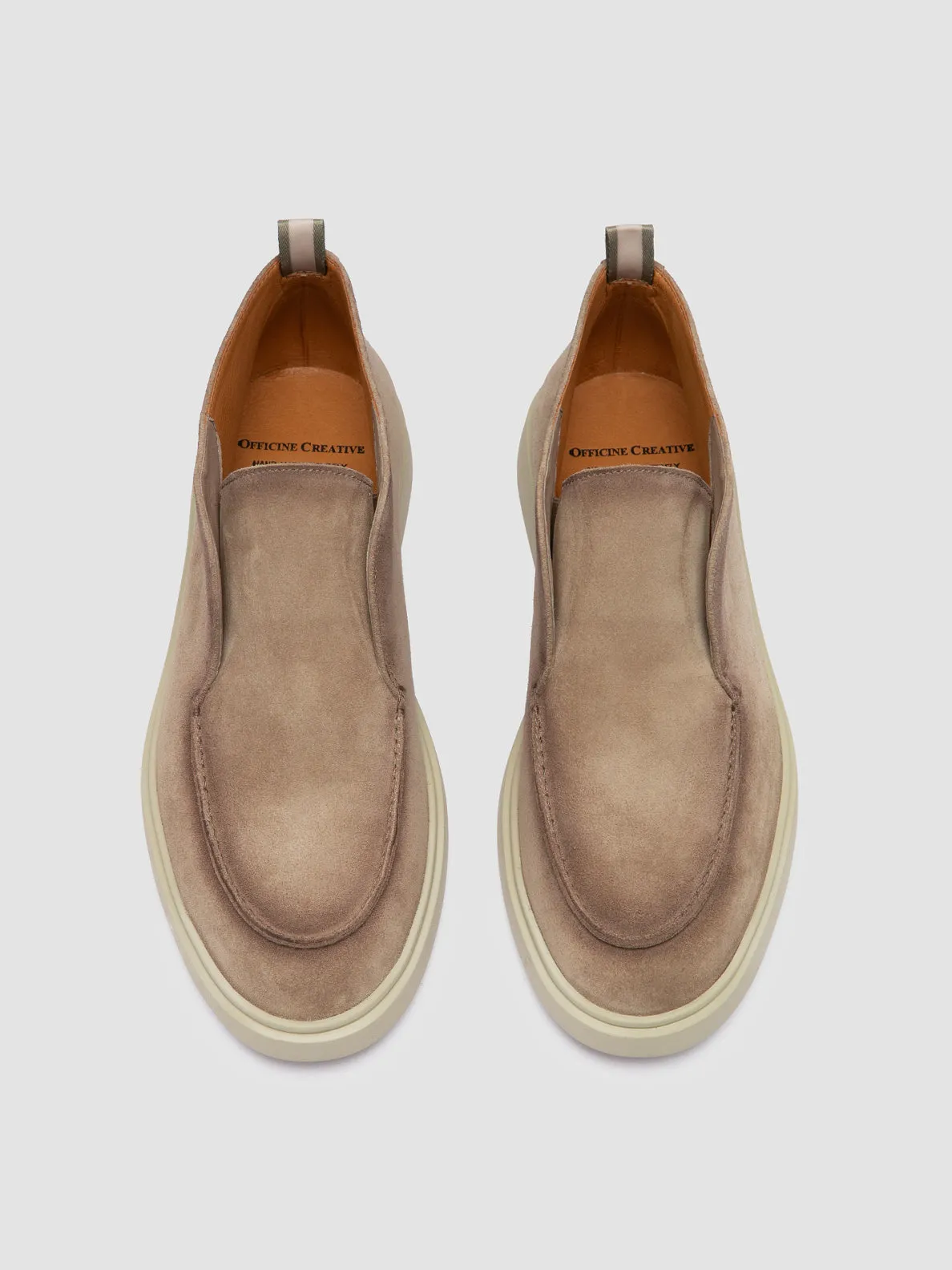 BONES 003 - Beige Suede Chukka Boots Anti Odor Boosted style