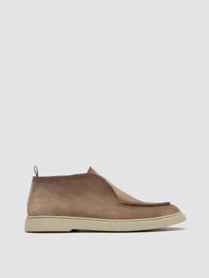Simple Choice Outdoor Ready BONES 003 - Beige Suede Chukka Boots