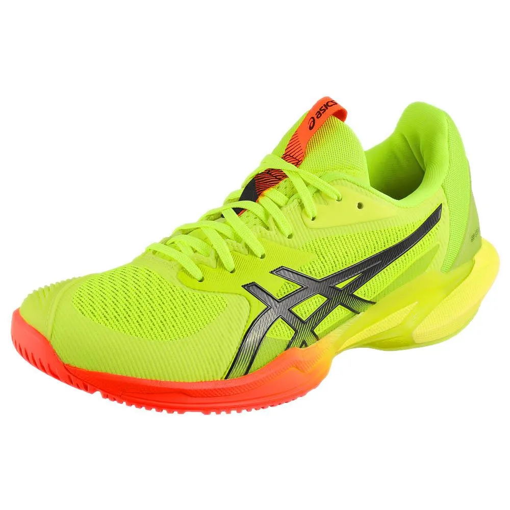 Modern Touch Dynamic Step Asics Women's Solution Speed FF 3 - Paris - Safety Yellow/Black
