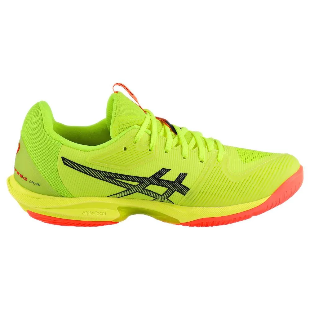 Asics Women's Solution Speed FF 3 - Paris - Safety Yellow/Black Maximum Cushioning Weekend Comfort