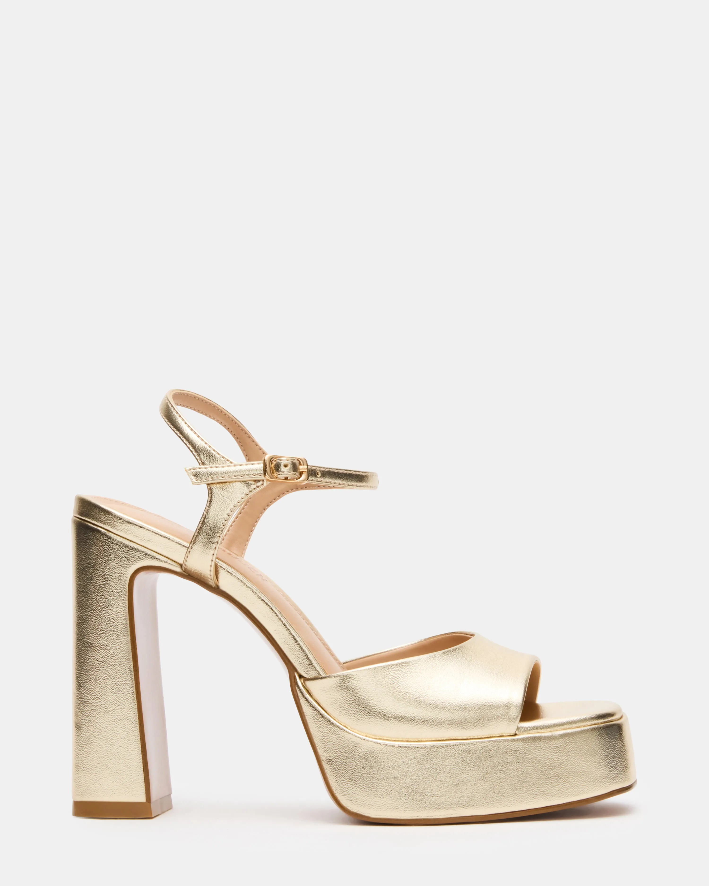 Durable Sole Glamorous Stilettos LIANDRA CHAMPAGNE
