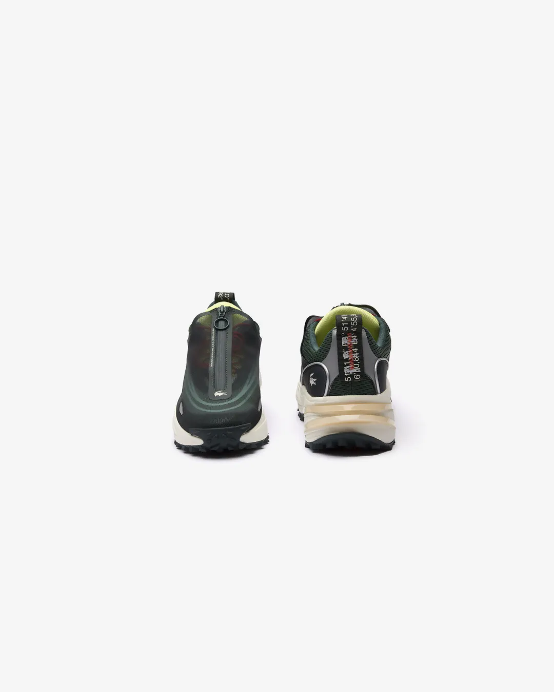 Running ergonomic Lacoste Outdoor Audyssor Trail Textile 'Green' Sneakers