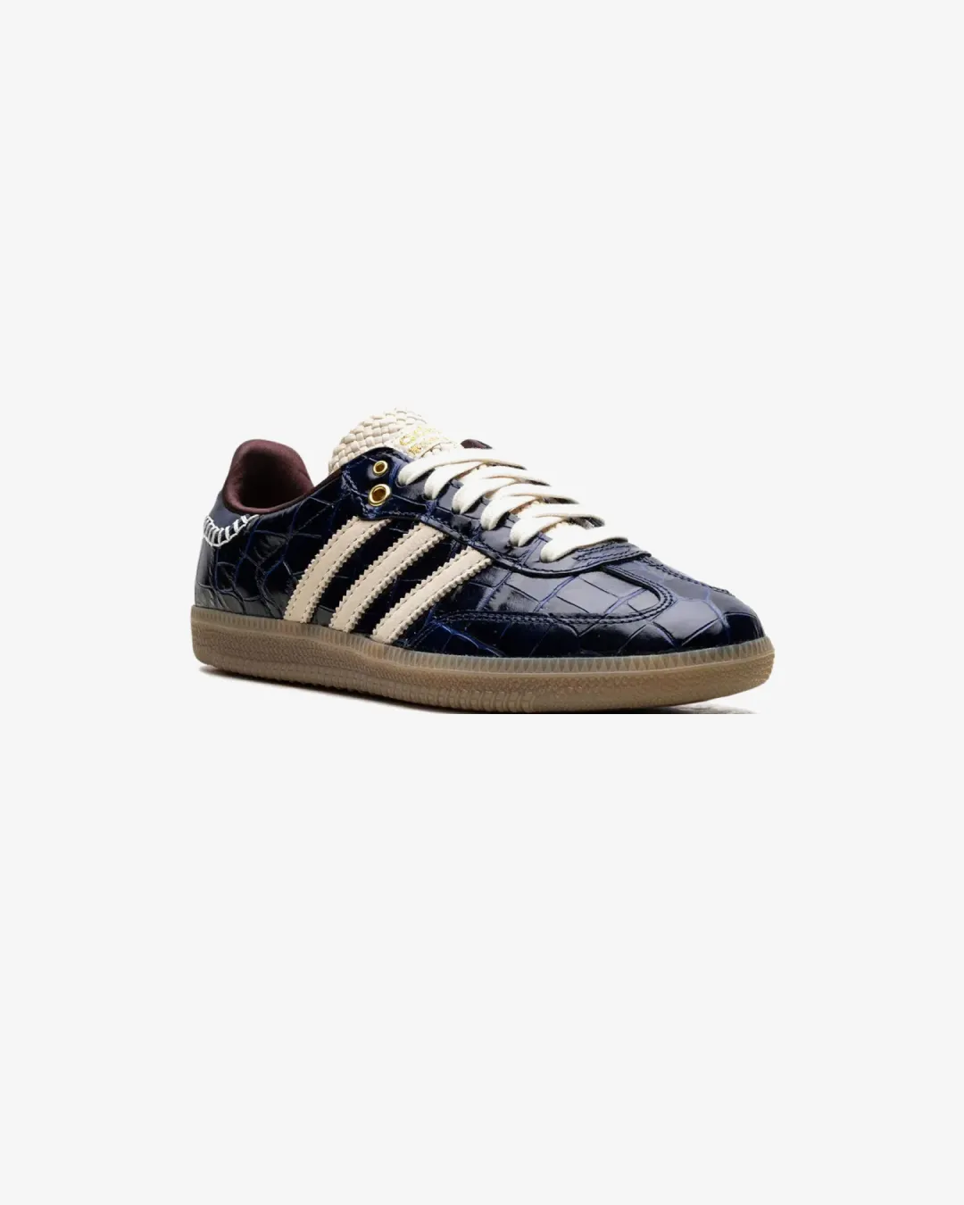 Wales Bonner x Adidas Samba OG ??Navy Croc?? Sneakers Comfort arch Comfort Stand