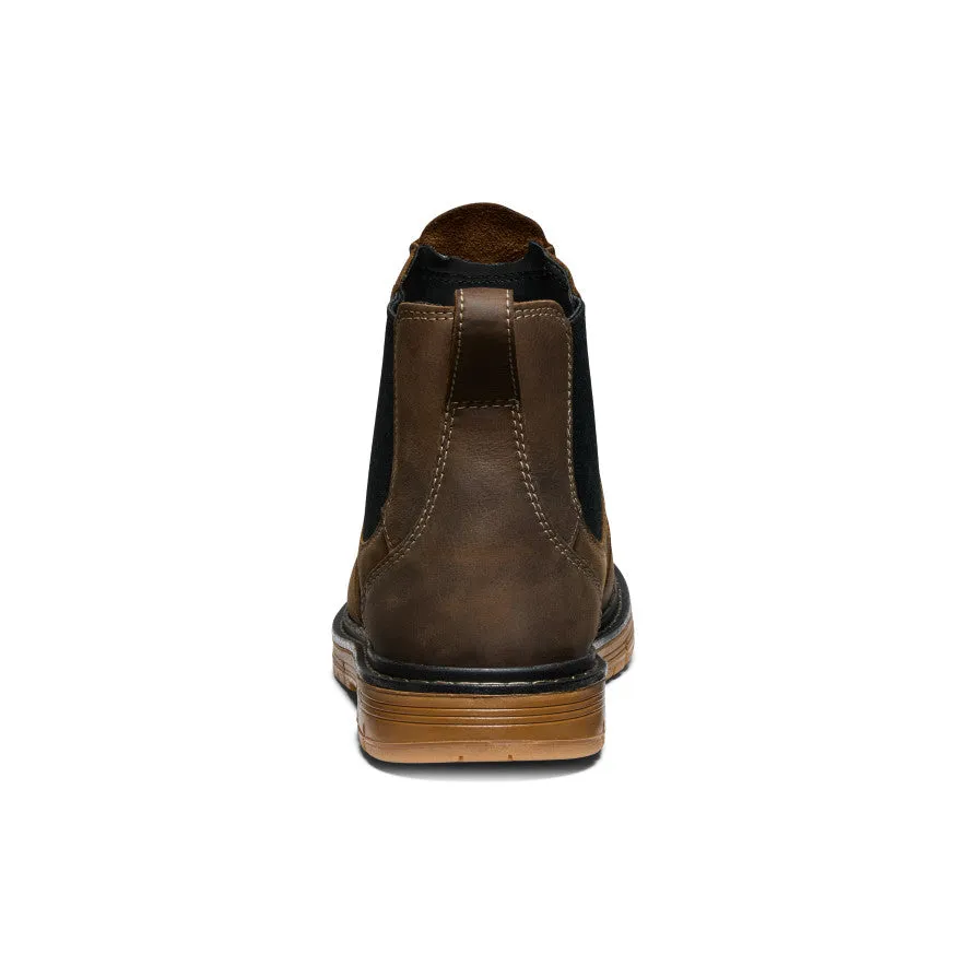 Superior Design Men's San Jose Chelsea 90?? Heel Boot (Aluminum Toe)  |  Cascade Brown/Gum